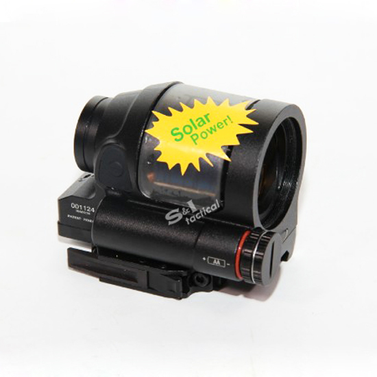 Red Dot Sight Trijicon SRS 1x38 Solar Sight For Airsoft BLACK
